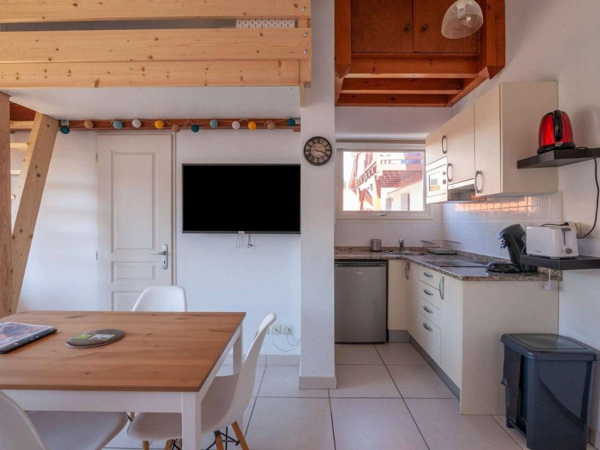 Appartement Cosy Avec Mezzanine, Balcon Et Parking A 300M De La Plage - Fr-1-2-382 Hendaye Exteriér fotografie